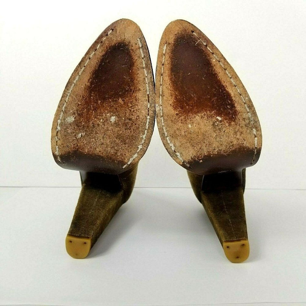 Rachel Comey Size 9.5 Platform Heels Leather Shoes - Picture 5 of 8